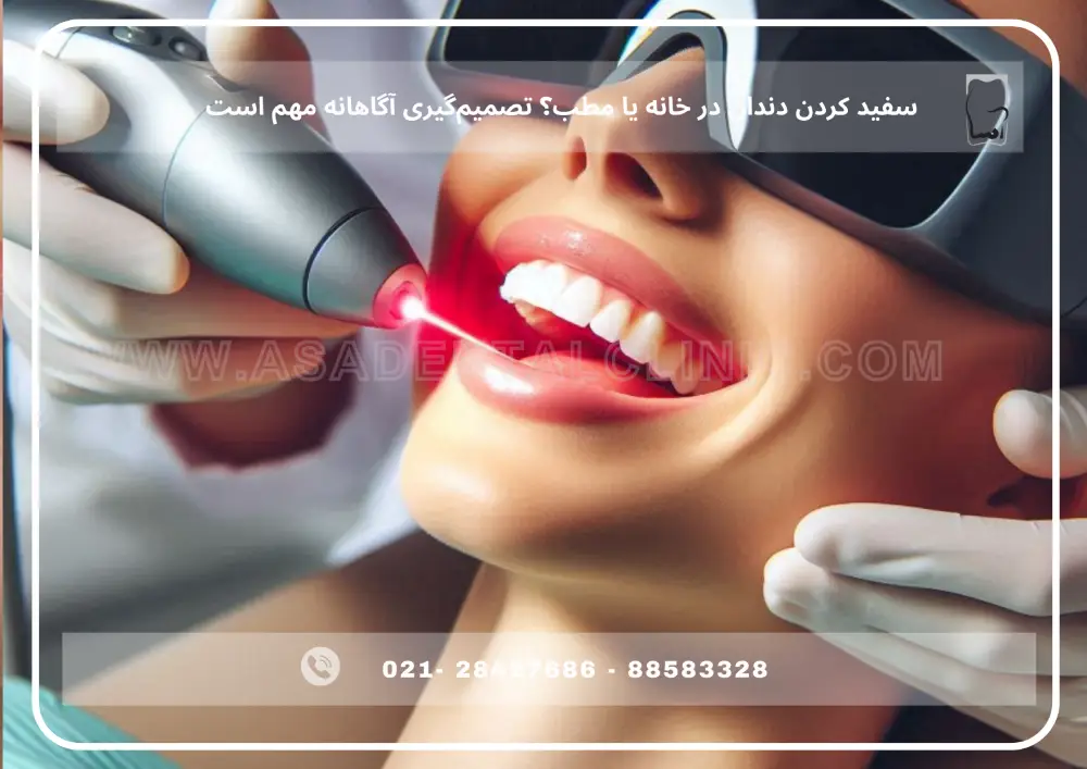 The first specialized teeth bleaching center in Iran (1) اولین مرکز تخصصی بلیچینگ دندان در ایران